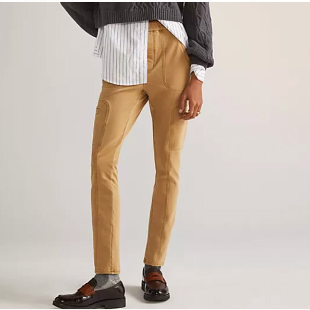 Pilcro Anthropologie The Hiker Utility Leggings Beige S